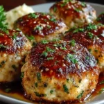 Garlic Parmesan Meatloaves