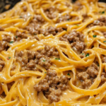 Beef & Garlic Butter Pasta